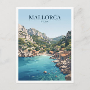 Cala Deià Spain Souvenir Postcard