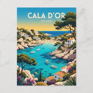 Cala d'Or Spain Postcard