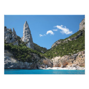 Cala Goloritze beach, Sardinia photo print