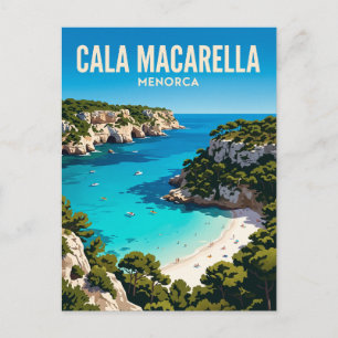 Cala Macarella Spain Postcard