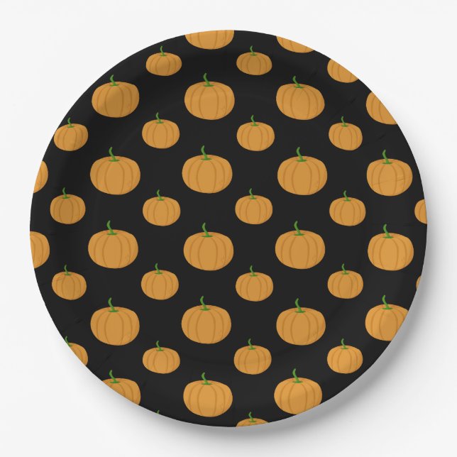 Calabazas Paper Plate (Front)