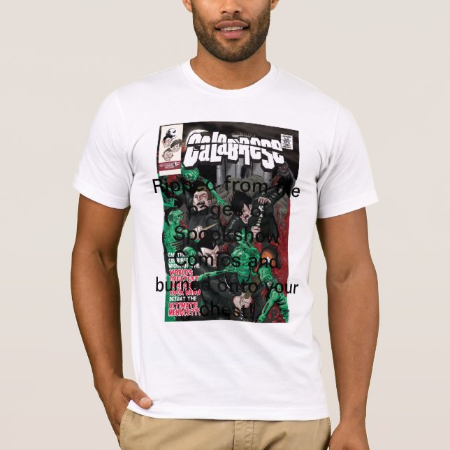 Calabrese Comic Book T-Shirt (Front)