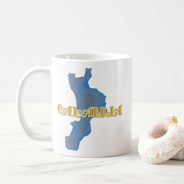 Calabria Coffee Mug (With Donut)