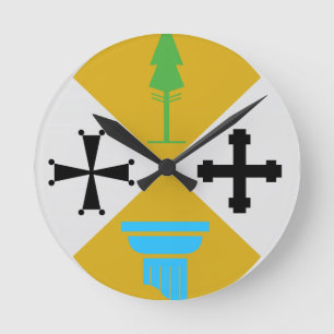 Calabria (Italy) Coat of Arms Round Clock