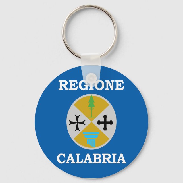 Calabria, Italy Key Ring (Front)