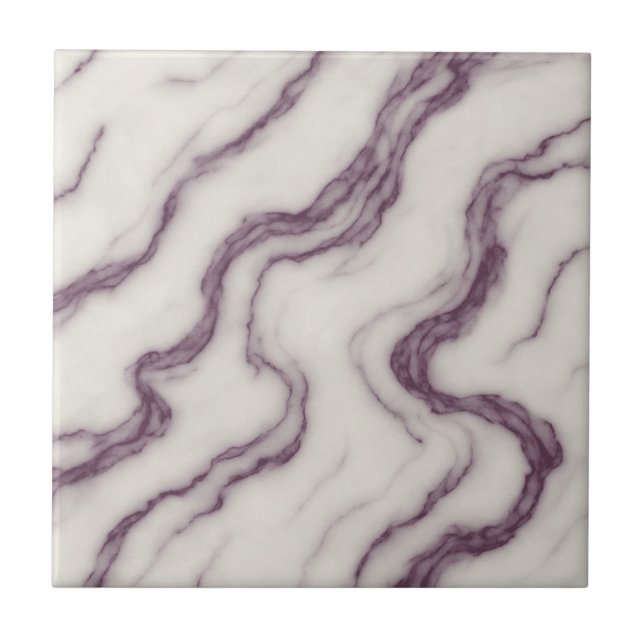Calacatta Viola – Luxurious Burgundy Marble Tile (Front)