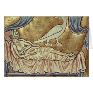 Caladrius bird, reputed to foretell