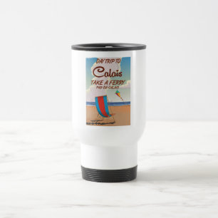 Calais France vintage travel poster Mug