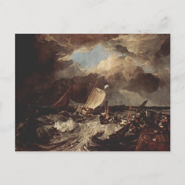 Calais Pier Postcard (Front)