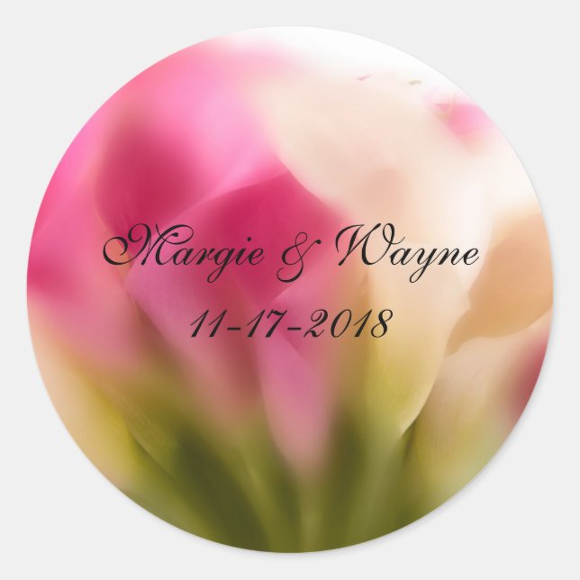 Calalily Personalised Envelope Seal Stickers (Front)