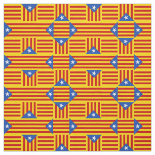 Calalonia & Catalan Flag fashion, travel/sports Fabric