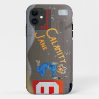 Calamity Jane B-24 Nose Art (Vintage Fuselage) iPh