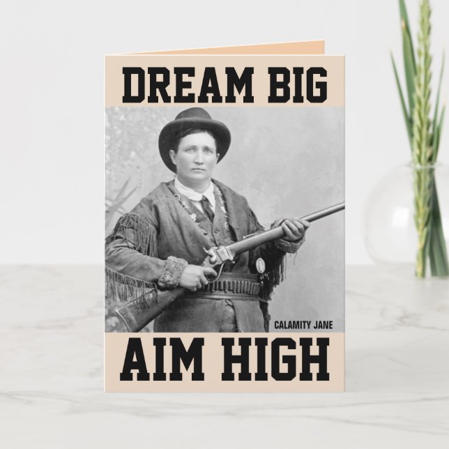 CALAMITY JANE BIRTHDAY CARDS (Front)