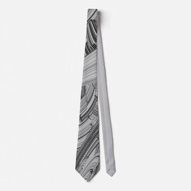 Calamity Storm Centre Modern Art Tie (Front)