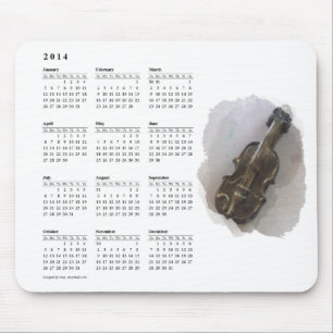 calandar mousepad