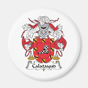 Calatayud Family Crest Magnet