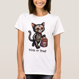 Calavera Cat T-Shirt