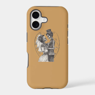 Calavera Day of the Dead Drawing Bridegroom