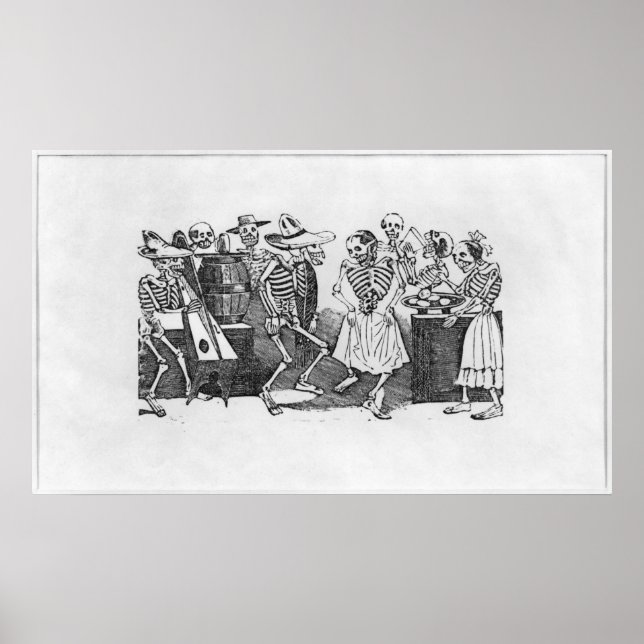 Calavera du jarabe d'outretombe' poster (Front)