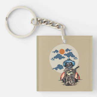 Calavera Jams: Dead Serious Beats Key Ring