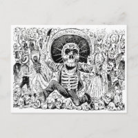 Calavera Oaxaqueña by José Guadalupe Posada 1903