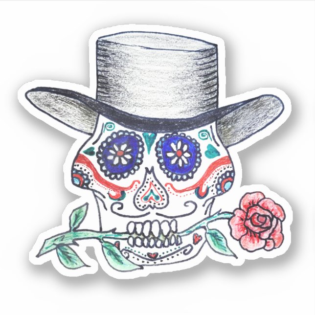 Calavera Rose Halloween (Front)