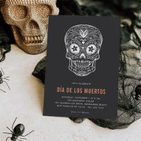Calavera Skull Dia de los Muertos Party