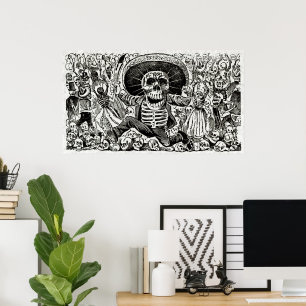 Calaveras Oaxaquena Poster