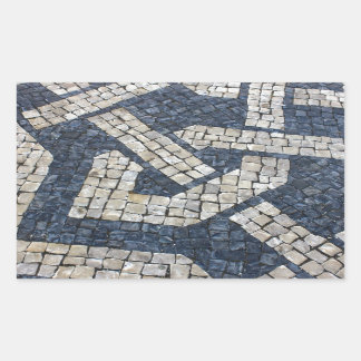 Calcada Portuguesa, Portuguese Pavement Rectangular Sticker