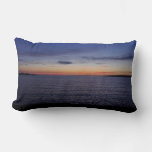 Calcite Sunrise lumbar pillow