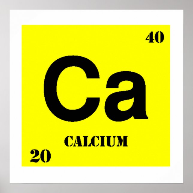 Calcium Poster (Front)