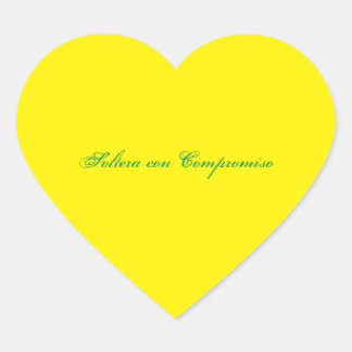Calcomania Heart Sticker