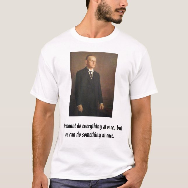 calcool, Calvin Coolidge T-Shirt (Front)
