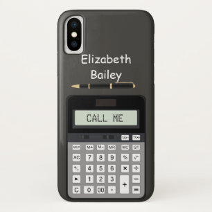 Calculator and Pen Graphic Case-Mate iPhone Case