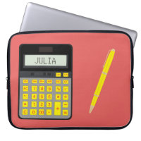 Calculator and Pen graphic