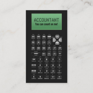 Calculator Business Cards