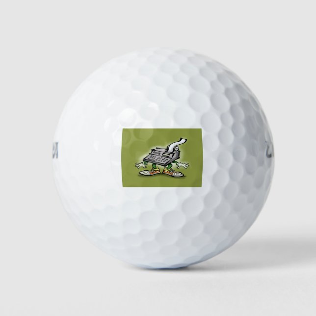 Calculator Dude Golf Balls (Front)