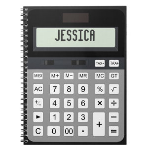 Calculator graphic notebook
