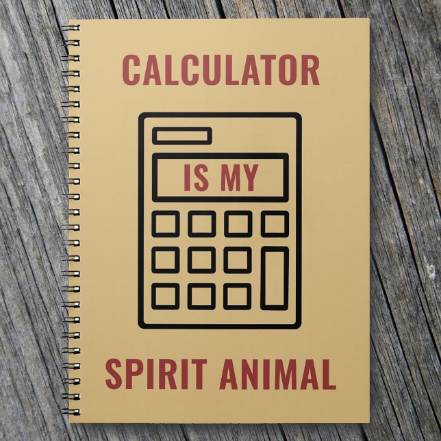 Calculator is My Spirit Funny Accountant Notebook (Creator Uploaded)