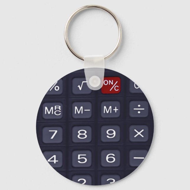 calculator key ring (Front)