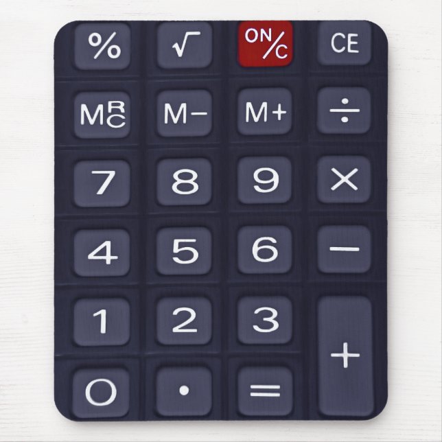 calculator mouse pad (Front)