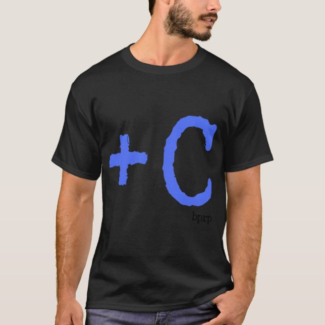 Calculus C College Math T-Shirt (Front)