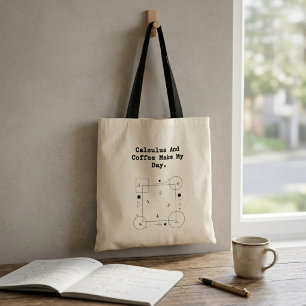 Calculus & Coffee Lover Math Teacher Daily Ritual Tote Bag