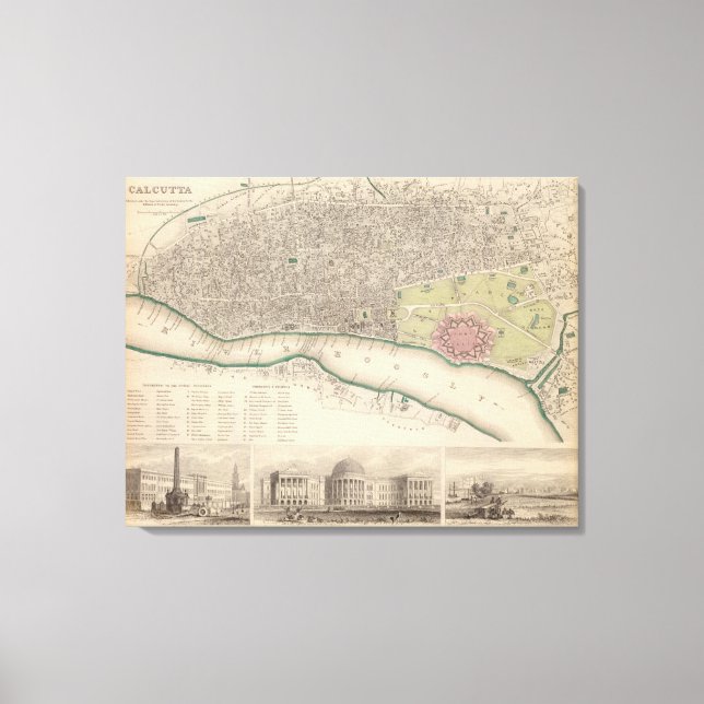 Calcutta Canvas Print (Front)