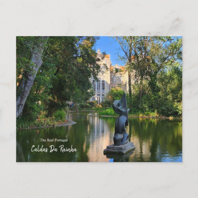 Caldas da Rainha Park, Portugal  Postcard (Front)