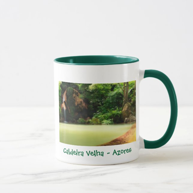 Caldeira Velha - Azores mug (Right)