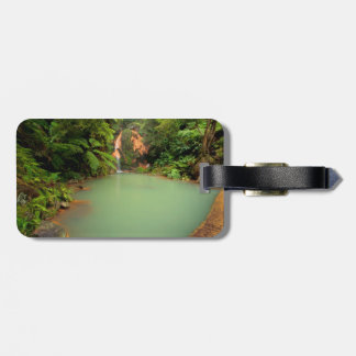 Caldeira Velha pool Luggage Tag