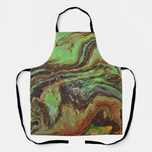 Caldonia 1 Abstract Green Apron