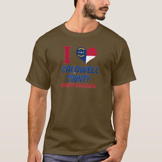 Caldwell County, North Carolina T-Shirt (Front)