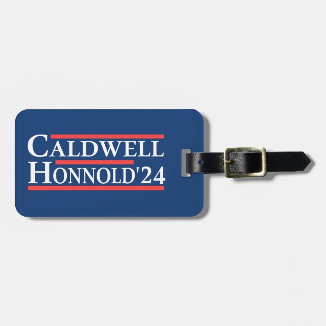 Caldwell Honnold 2024 Luggage Tag (Front Horizontal)